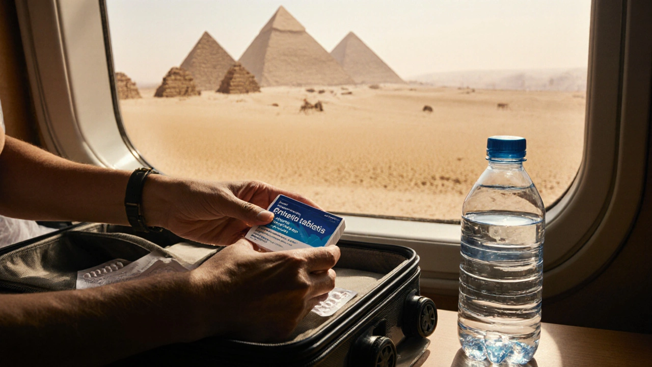 Jaká probiotika doporučit do Egypta pro zdraví trávicího traktu