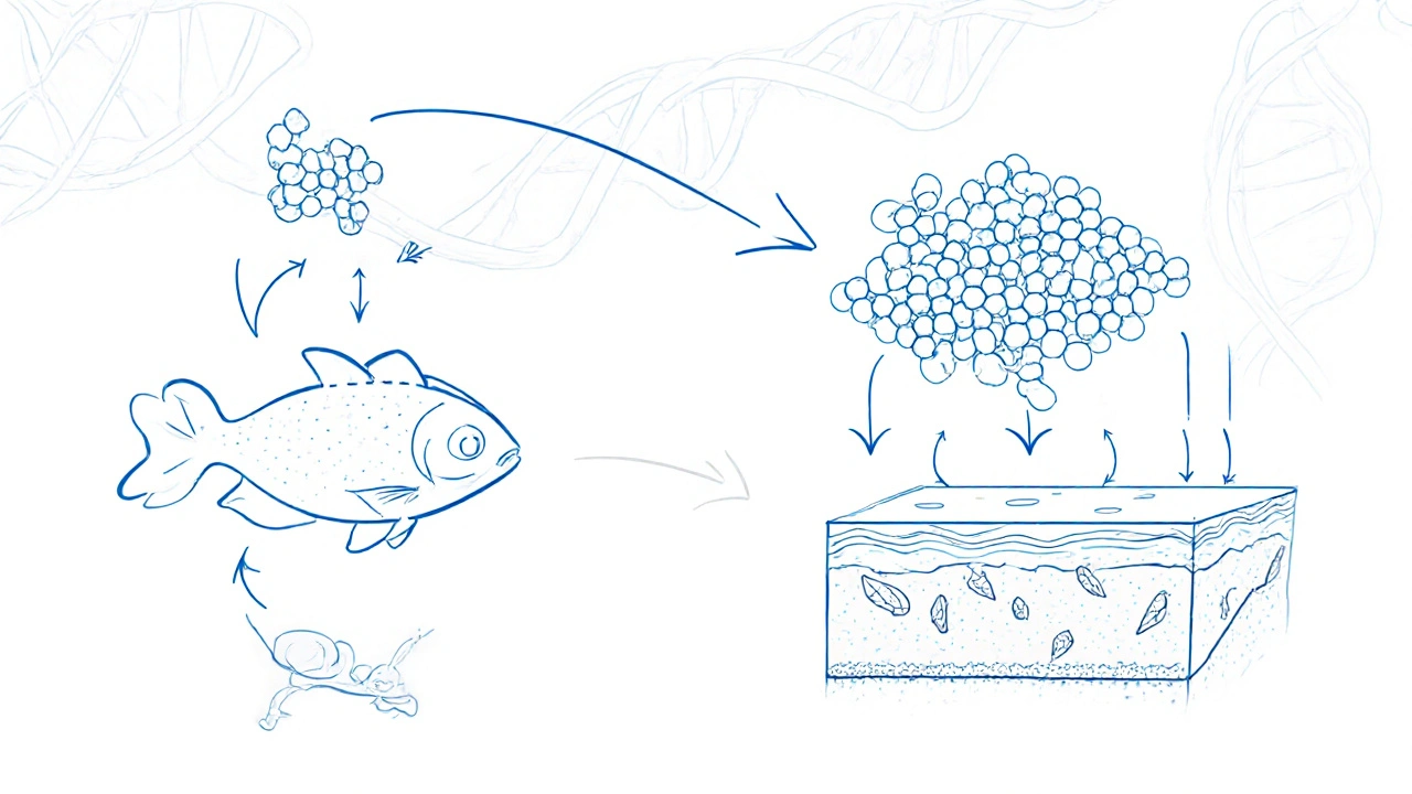 Molekulární srovnání rybího a hovězího kolagenu s cestou vstřebávání