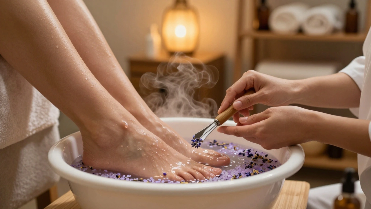 Jak dlouho trvá mokrá pedikúra? Průměrný čas a co ovlivňuje délku procesu