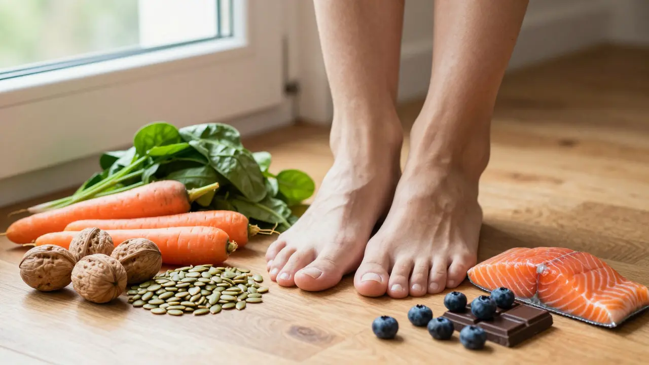 Co jíst na suchou pokožku nohou? Potraviny, které opraví suché pokožku a škrábání