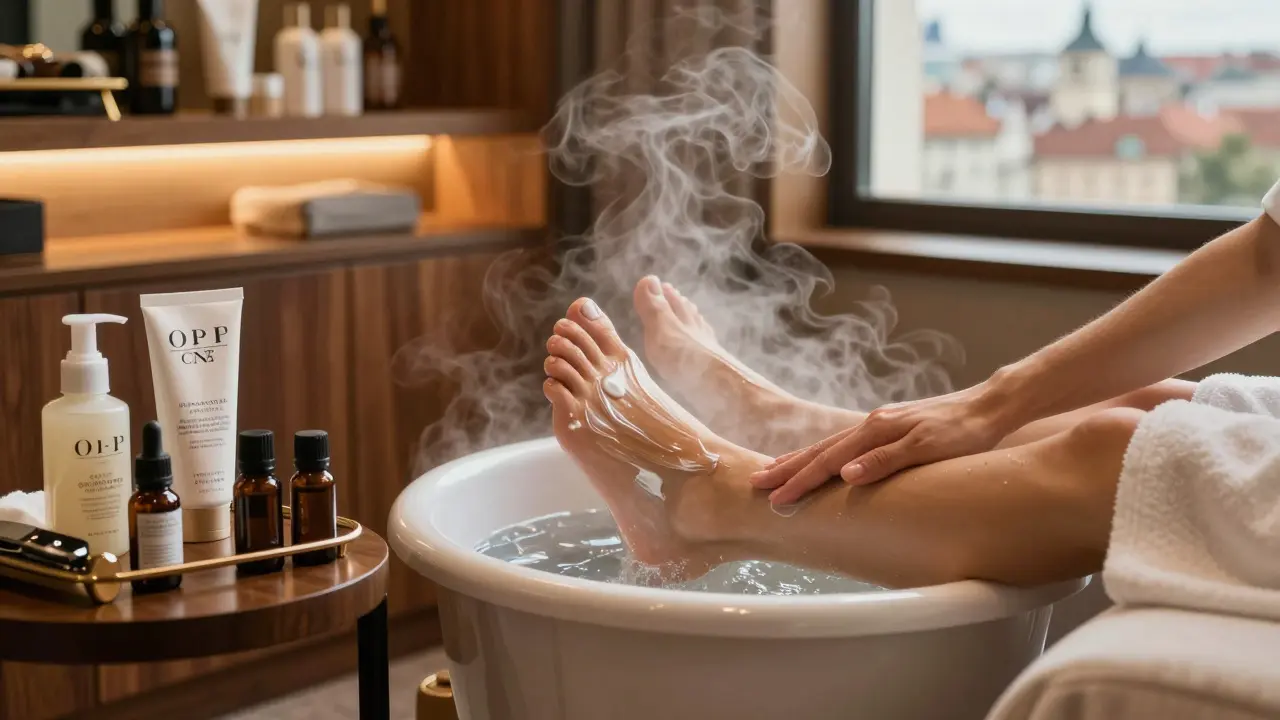 Kolik stojí mokrá pedikúra v roce 2026? Průměrné ceny a co za peníze dostanete