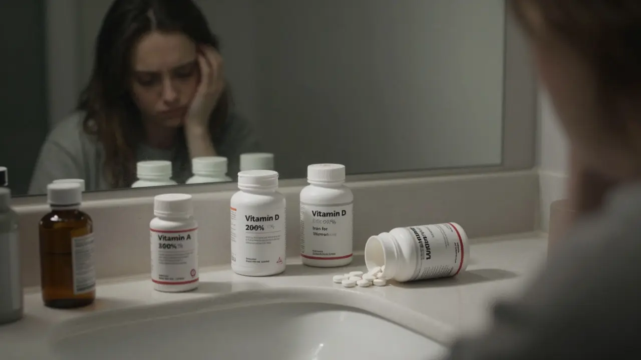 Jak poznat předávkování vitamínů? Příznaky, rizika a co dělat