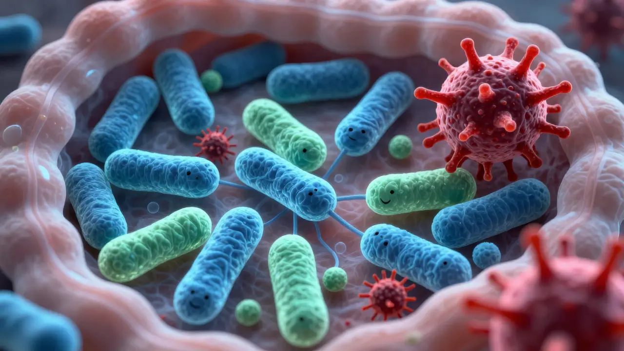 Jak se zbavit škodlivých bakterií ve střevech: Úloha laktobacilů a probiotik