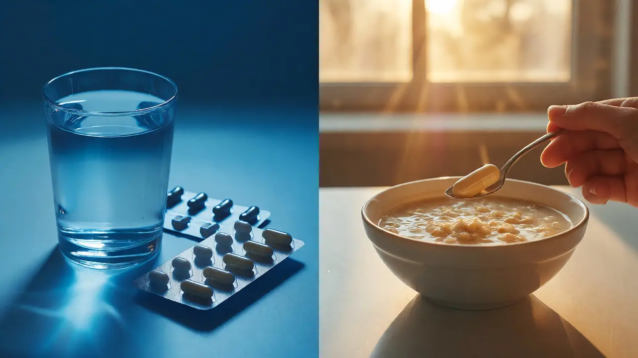 Konceptuální rozdělení užívání antibiotik a probiotik s důrazem na časový odstup.