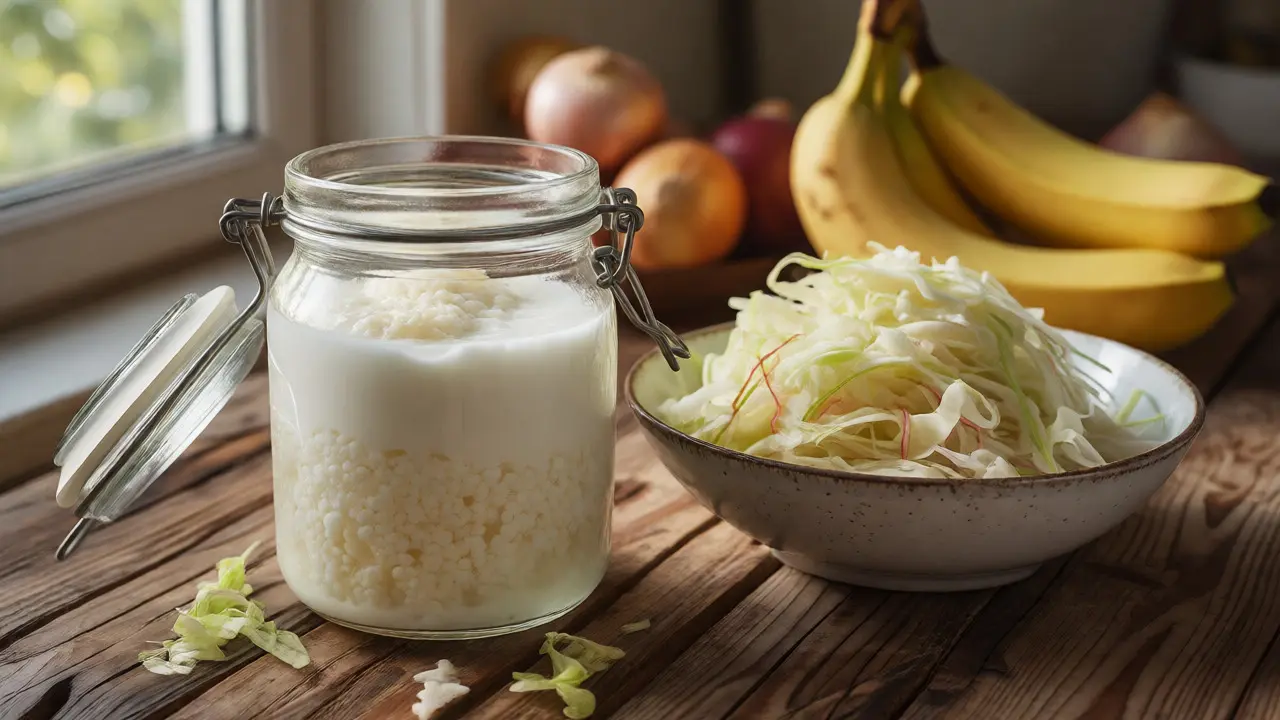 V čem je nejvíc probiotik? Průvodce kysanými mléčnými výrobky a fermentovanou zeleninou